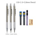 0.3 0.5 0.7 0.9 1.3 2.0mm Mechanical Pencil Set Full Metal Art Drawing Painting Automatic Pencil with Leads Office School Supply